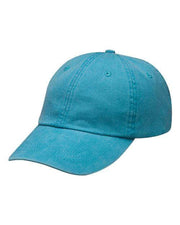 Adams Headwear Caribbean Blue / OSFM Adams Headwear LP101 - Optimum Pigment-Dyed Dad Hat