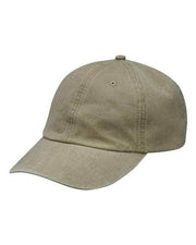 Adams Headwear Khaki / OSFM Adams Headwear LP101 - Optimum Pigment-Dyed Dad Hat