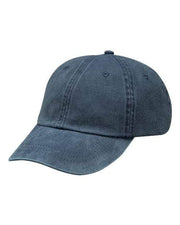 Adams Headwear Midnight Blue / OSFM Adams Headwear LP101 - Optimum Pigment-Dyed Dad Hat