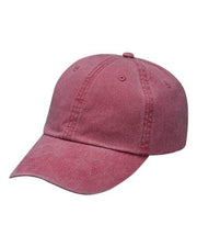 Adams Headwear Nautical Red / OSFM Adams Headwear LP101 - Optimum Pigment-Dyed Dad Hat