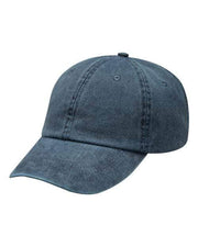Adams Headwear Navy / OSFM Adams Headwear LP101 - Optimum Pigment-Dyed Dad Hat
