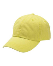 Adams Headwear Neon Yellow / OSFM Adams Headwear LP101 - Optimum Pigment-Dyed Dad Hat