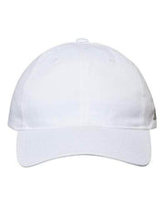 Adidas White / Adjustable Adidas A12S - Sustainable Organic Relaxed Cap