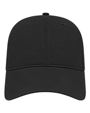 CAP AMERICA Black / Adjustable CAP AMERICA i7007 - Soft Fit Active Wear Cap