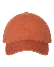 CAP AMERICA Burnt Orange / Adjustable CAP AMERICA i1002 - Relaxed Golf Dad Hat