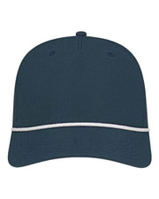 CAP AMERICA Dark Blue/ White / Adjustable CAP AMERICA i7256 - Athletic Rope Cap