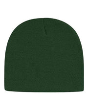 CAP AMERICA Forest Green / One Size CAP AMERICA TKN28 - USA-Made 8 1/2" Beanie