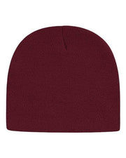 CAP AMERICA Maroon / One Size CAP AMERICA TKN28 - USA-Made 8 1/2" Beanie