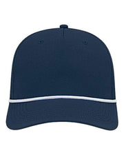 CAP AMERICA Navy/ White / Adjustable CAP AMERICA i7256 - Athletic Rope Cap