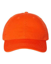 CAP AMERICA Orange / Adjustable CAP AMERICA i1002 - Relaxed Golf Dad Hat
