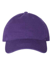 CAP AMERICA Purple / Adjustable CAP AMERICA i1002 - Relaxed Golf Dad Hat