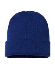 CAP AMERICA True Royal / One Size CAP AMERICA TKN24 - USA-Made 12" Cuffed Beanie