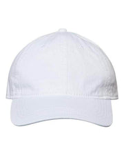 CAP AMERICA White / Adjustable CAP AMERICA i1002 - Relaxed Golf Dad Hat