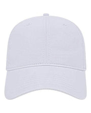 CAP AMERICA White / Adjustable CAP AMERICA i8522 - Premium Athletic Cap