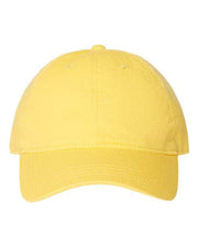CAP AMERICA Yellow / Adjustable CAP AMERICA i1002 - Relaxed Golf Dad Hat