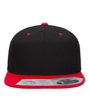 Flexfit Black/ Red / Adjustable Flexfit 110F - 110® Snapback Cap
