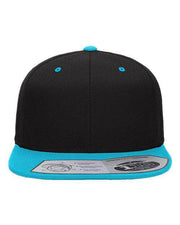 Flexfit Black/ Teal / Adjustable Flexfit 110F - 110® Snapback Cap