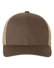 Flexfit Brown/ Khaki / One Size Flexfit 6511 - Trucker Cap