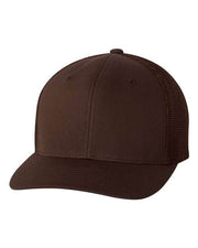 Flexfit Brown / One Size Flexfit 6511 - Trucker Cap