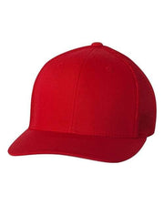 Flexfit Red / One Size Flexfit 6511 - Trucker Cap