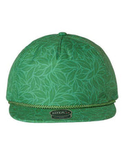 Imperial Green Floral / Adjustable Imperial DNA010 - The Aloha Rope Cap