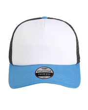Imperial White/ Nassau/ Charcoal / Adjustable Imperial 1287 - North Country Trucker Cap