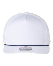 Imperial White/ Navy / Adjustable Imperial 5056 - The Barnes Cap