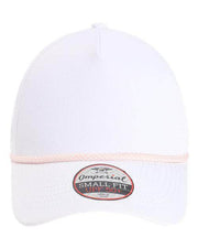 Imperial White/ Peach / Adjustable Imperial L5059 - The Corral Cap