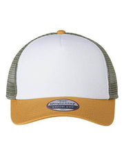 Imperial White/ Wheat/ Elmwood / Adjustable Imperial 1287 - North Country Trucker Cap