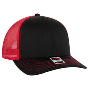 Otto Cap 030302 - Blk/Blk/Red OTTO 112-1
