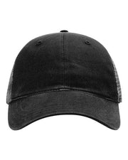 Richardson Black / Adjustable Richardson 111 - Garment-Washed Trucker Cap