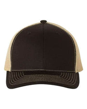 Richardson Black/ Vegas Gold / OSFM Richardson 112 - Snapback Trucker Cap