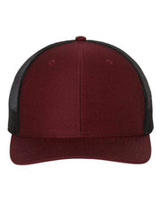 Richardson Cardinal/ Black / OSFM Richardson 112 - Snapback Trucker Cap