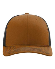 Richardson Carmel/ Black / OSFM Richardson 112 - Snapback Trucker Cap