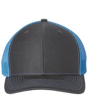 Richardson Charcoal/ Columbia Blue / OSFM Richardson 112 - Snapback Trucker Cap