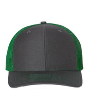 Richardson Charcoal/ Kelly / OSFM Richardson 112 - Snapback Trucker Cap