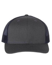 Richardson Charcoal/ Navy / OSFM Richardson 112 - Snapback Trucker Cap