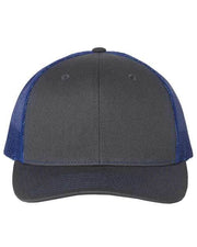 Richardson Charcoal/ Royal / OSFM Richardson 112 - Snapback Trucker Cap