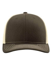 Richardson Chocolate Chip/ Birch / OSFM Richardson 112 - Snapback Trucker Cap