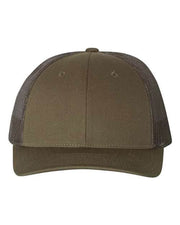 Richardson Chocolate Chip/ Grey Brown / M/L Richardson 115 - Low Pro Trucker Cap