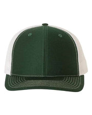 Richardson Dark Green/ White / OSFM Richardson 112 - Snapback Trucker Cap