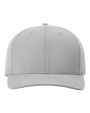 Richardson Grey / Adjustable Richardson 632 - Laser Perf R-Flex Cap