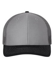 Richardson Grey/ Charcoal/ Navy / OSFM Richardson 112 - Snapback Trucker Cap
