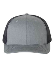 Richardson Heather Grey/ Navy / OSFM Richardson 112 - Snapback Trucker Cap