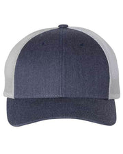 Richardson Heather Navy/ Light Grey / M/L Richardson 115 - Low Pro Trucker Cap