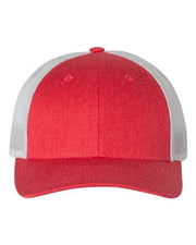 Richardson Heather Red/ Light Grey / M/L Richardson 115 - Low Pro Trucker Cap