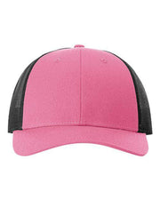 Richardson Hot Pink/ Black / M/L Richardson 115 - Low Pro Trucker Cap