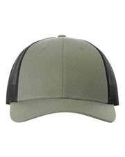Richardson Loden Green/ Black / M/L Richardson 115 - Low Pro Trucker Cap