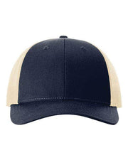 Richardson Navy/ Khaki / M/L Richardson 115 - Low Pro Trucker Cap