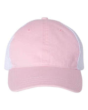 Richardson Pink/ White / Adjustable Richardson 111 - Garment-Washed Trucker Cap